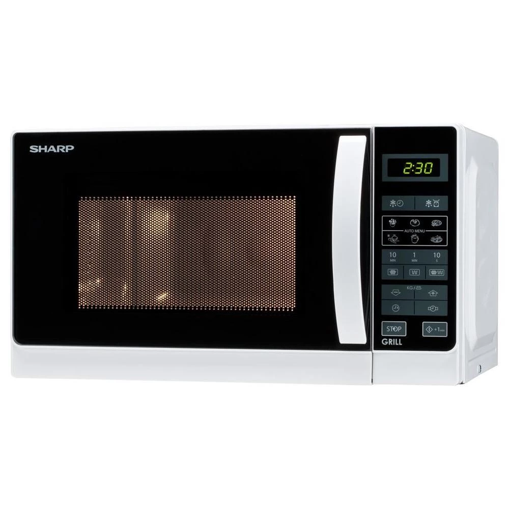 SHARP R-742WW Mikrohullámú sütő 25 l 900 W fehér