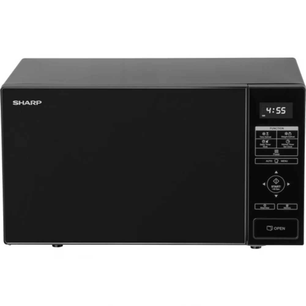 SHARP RBG232TB Mikrohullámú sütő 900W/1000W 23L fekete