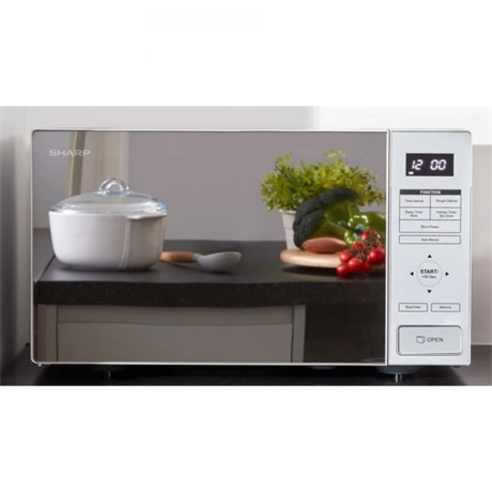 SHARP RBS232TM Mikrohullámú sütő 900W 23L fehér