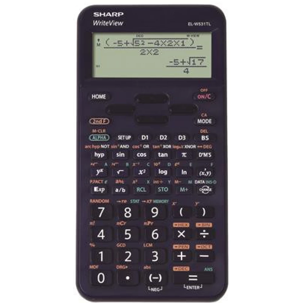 SHARP Tudományos számológép 420 funkció EL-W531TL kék
