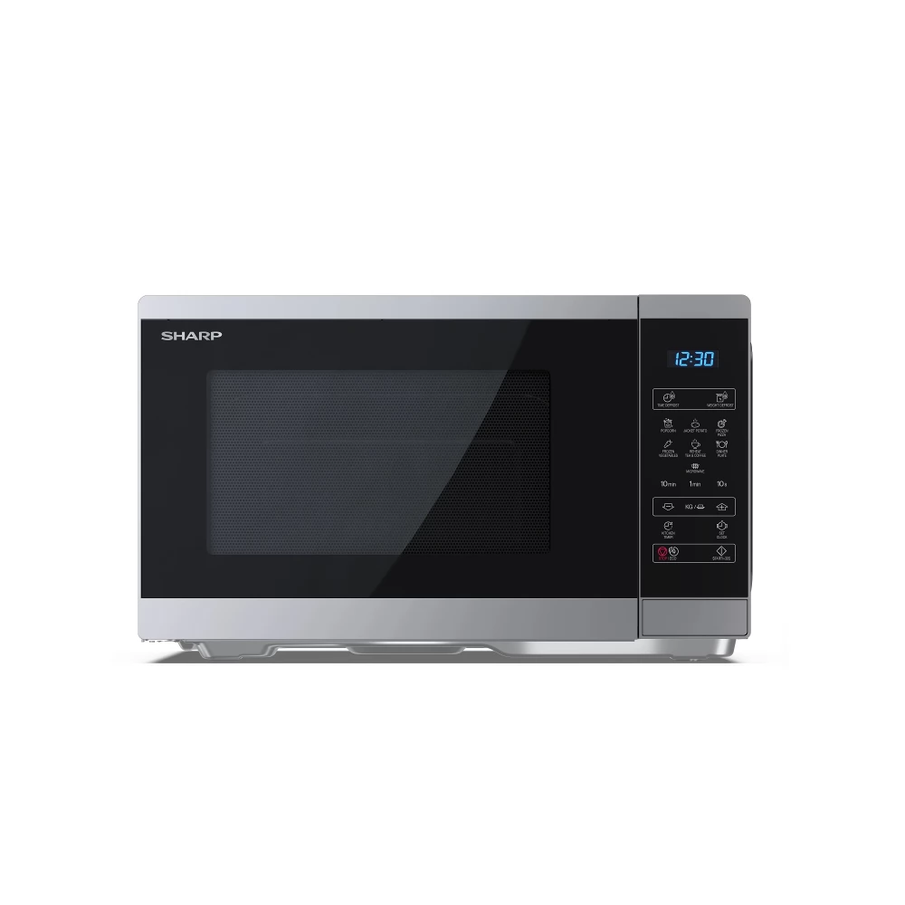 SHARP YC-MS252AE-S Mikrohullámú sütő 900W 25L fekete/ezüst