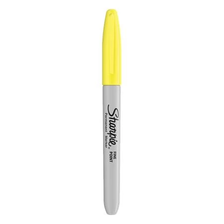 SHARPIE Fine Point Alkoholos marker 1 mm kúpos citrom