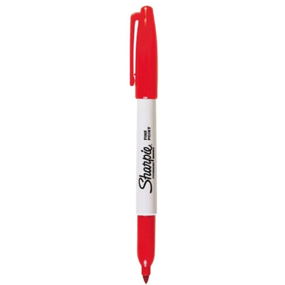 Sharpie Papermate Fine piros permanent marker