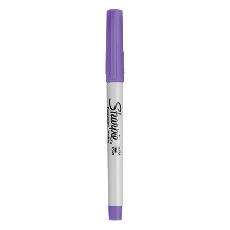 SHARPIE Ultra Fine Point Alkoholos marker 0.5 mm kúpos lila