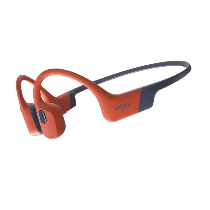 SHOKZ OpenSwim Pro piros