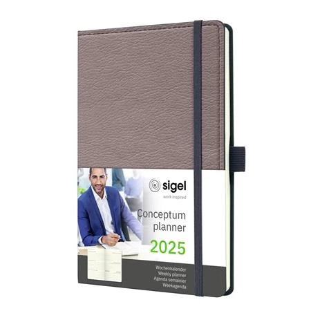 SIGEL Conceptum Naptár A5 heti 2025 kemény borító