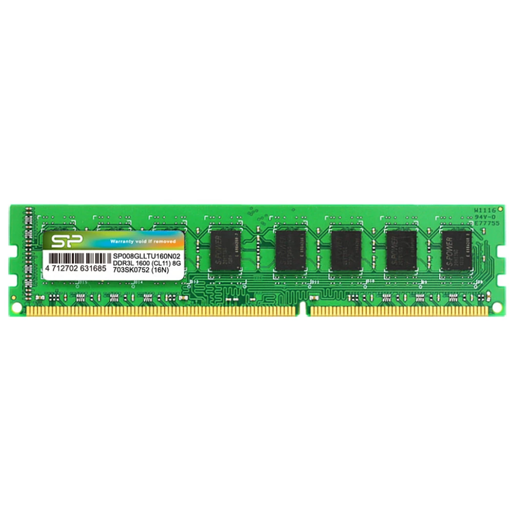 SILICON POWER 8GB DDR3 1600MHz CL11 SP008GLLTU160N02