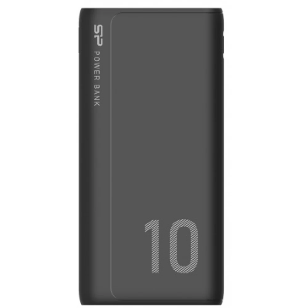 SILICON POWER GP15 Powerbank 2xUSB 1xUSB-C 10000mAh fekete
