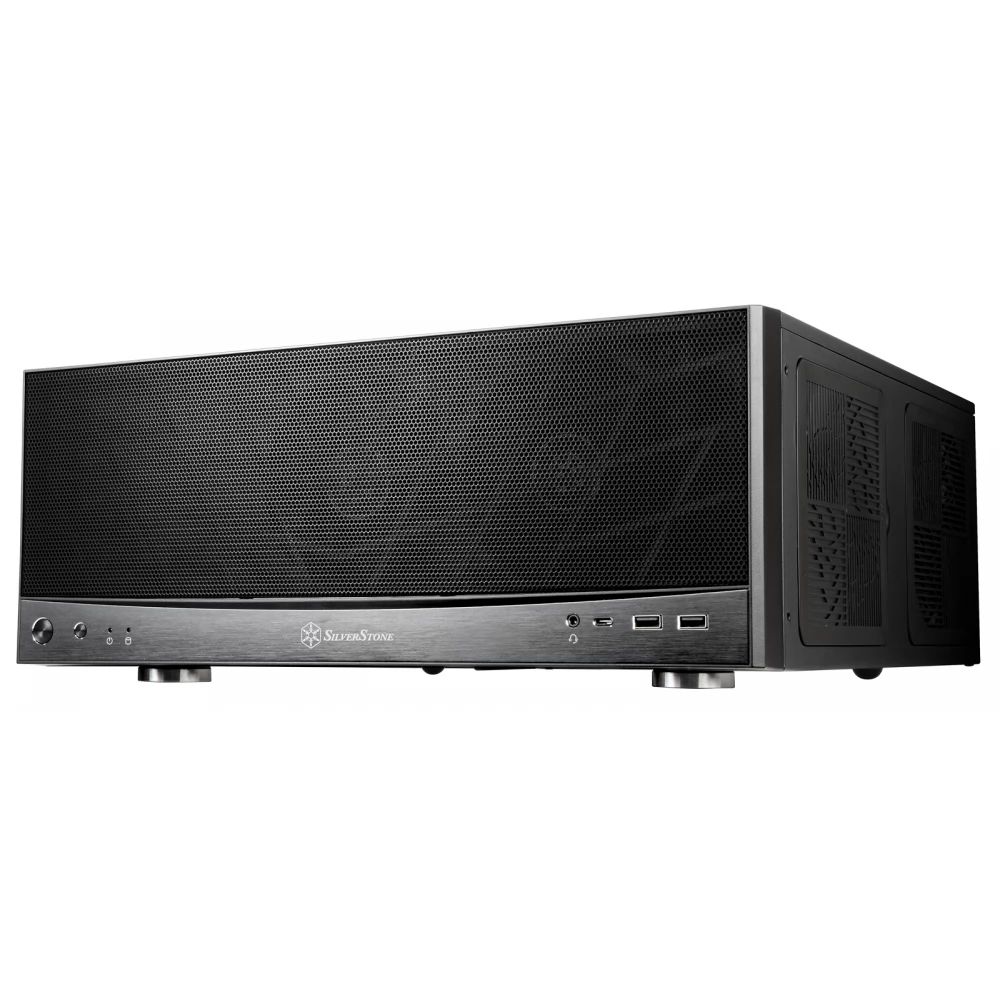 SILVERSTONE GD11B fekete