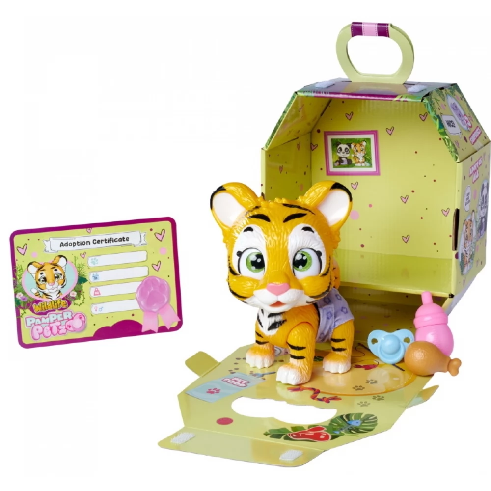 SIMBA Pamper Petz Pelenkás tigris figura NÉMET nyelvű