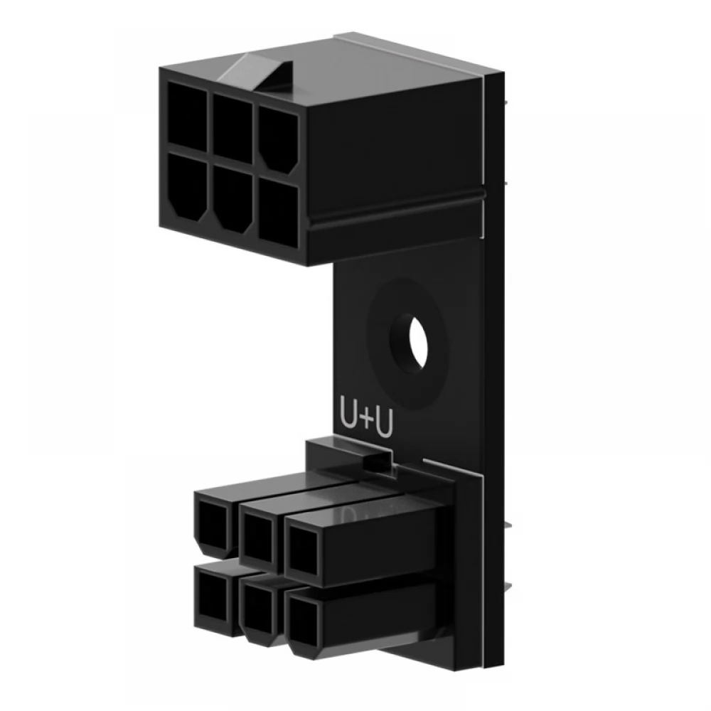 SINGULARITYCOMPUTERS PCI Express 6 pin Táp Fekete 3cm SC-A-PCIE6-UU