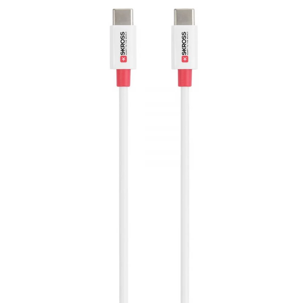 SKROSS USB 2.0 Type C Összekötő Fehér 1.2m SKCA0008C-C120CN