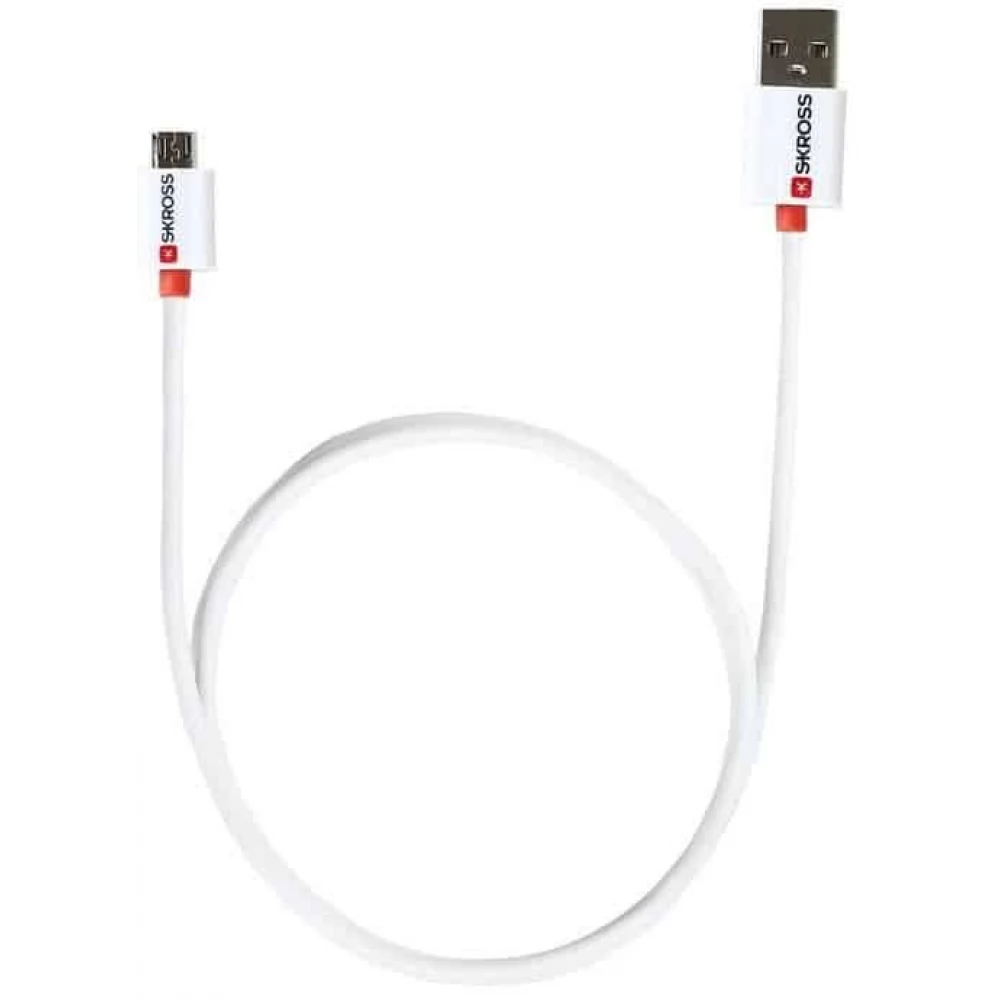 SKROSS USB 2.0 Type C Átalakító Fehér 1m SKR-CTYPECABLETE