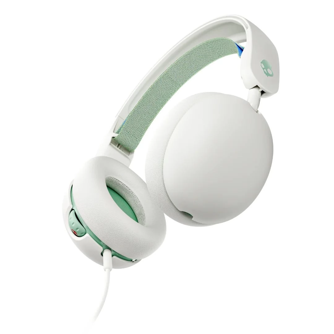 SKULLCANDY Grom vezetékes mikrofonos gyerek fejhallgató csontfehér