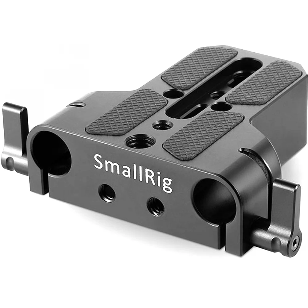 SMALLRIG Baseplate with Dual 15mm Rod Clamp