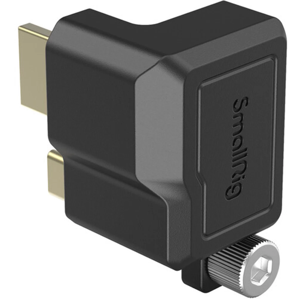 SMALLRIG HDMI & USB-C Right-Angle Adapter for BMPCC 6K Pro