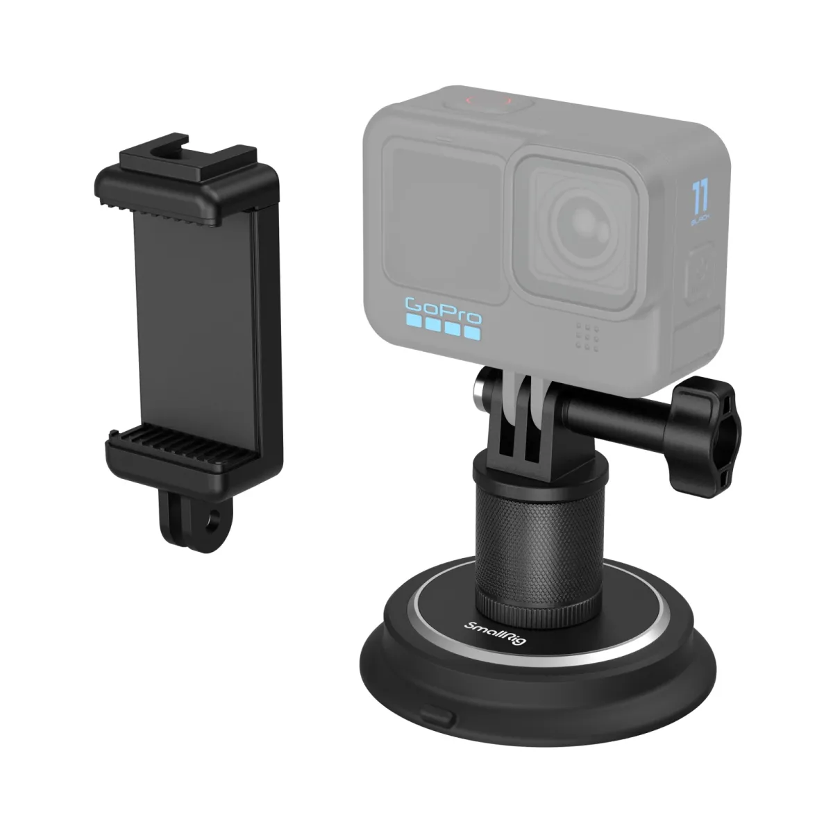 SMALLRIG Suction Cup Mounting Support for Action Cameras