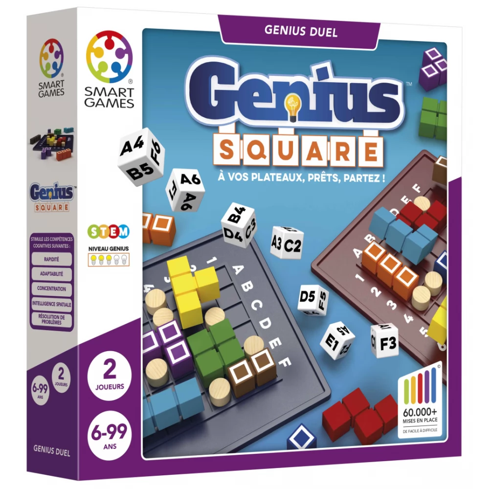 SMART GAMES Genius Square logikai társasjáték