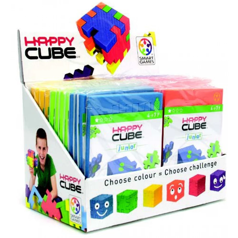 SMART GAMES Happy Cube Junior - Display 24 darabos