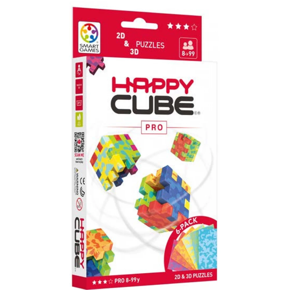 SMART GAMES Happy Cube Pro 6 darabos