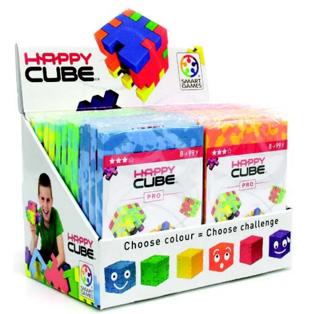 SMART GAMES Happy Cube Pro - Display 24 darabos