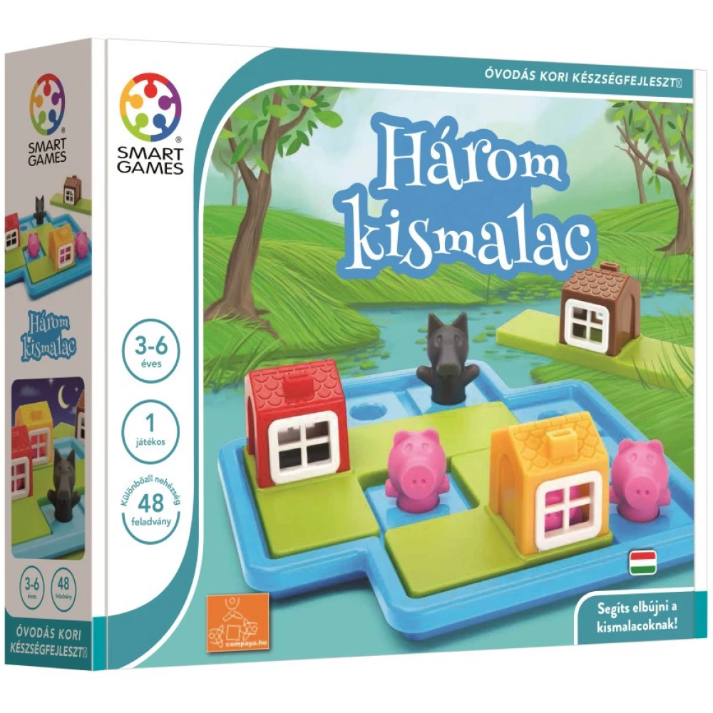 SMART GAMES Három kismalac logikai játék