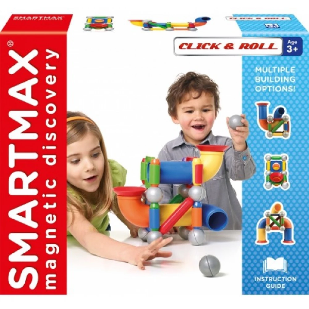 SMART GAMES Smartmax - Click & Roll 30 db-os készlet