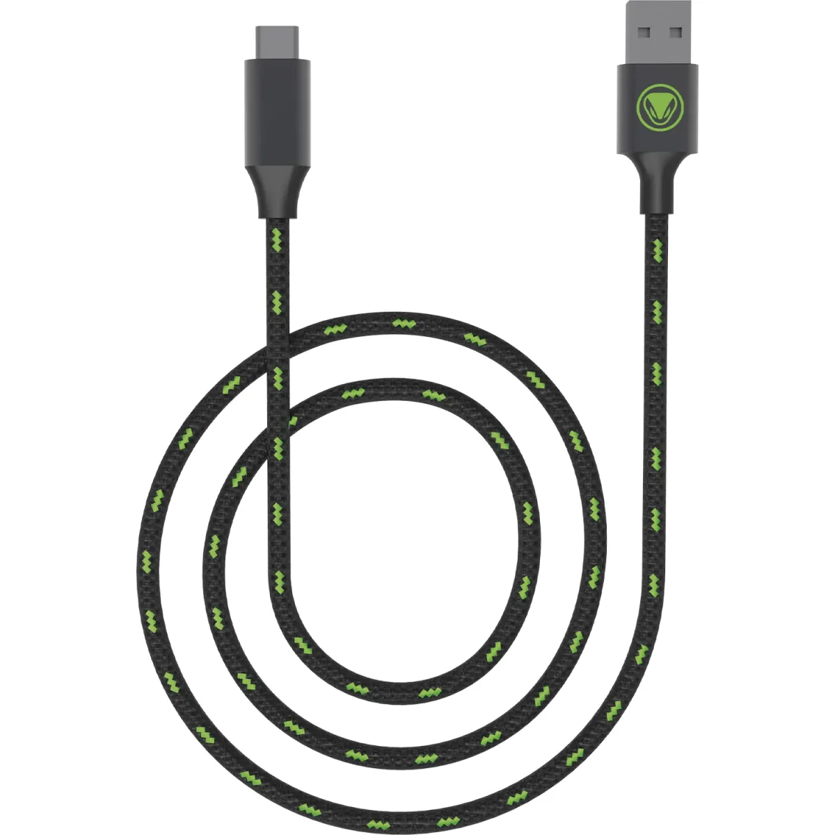 SNAKEBYTE USB-C töltőkábel fekete-zöld Xbox Series X