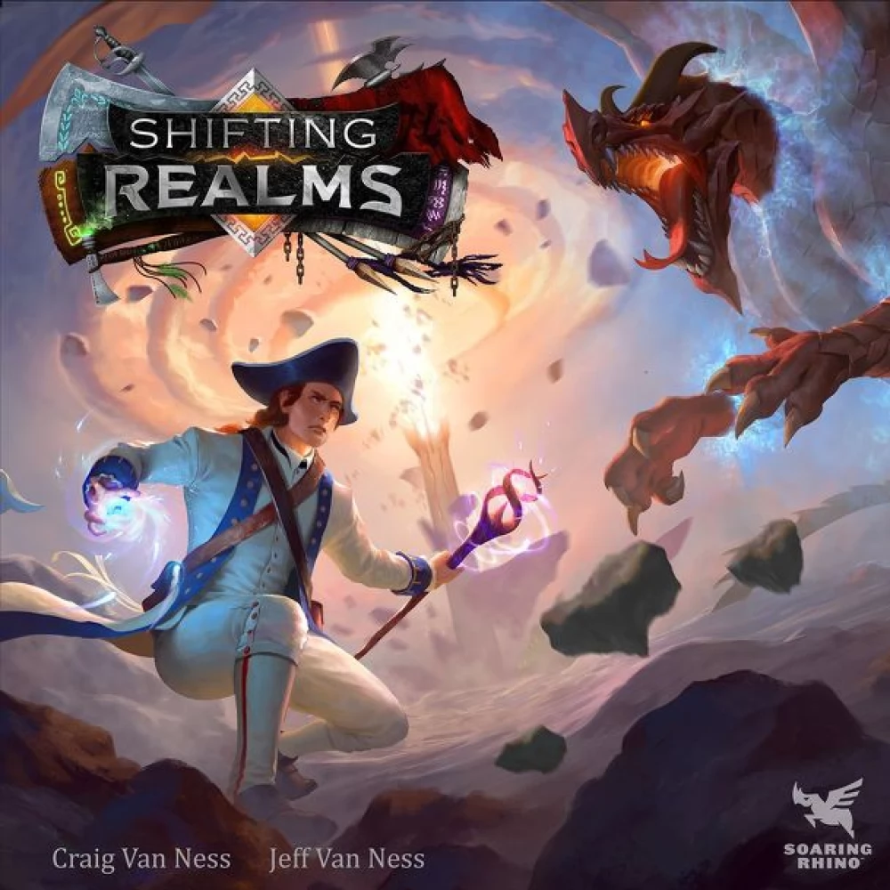 SOARING RHINO Shifting Realms társasjáték
