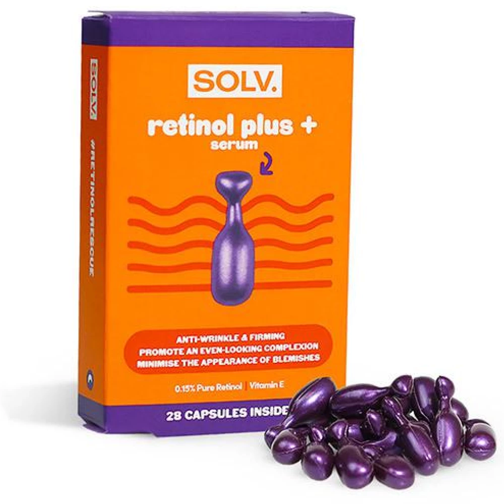 SOLV Solv. retinol plus+serum arcápoló kapszula 14 db