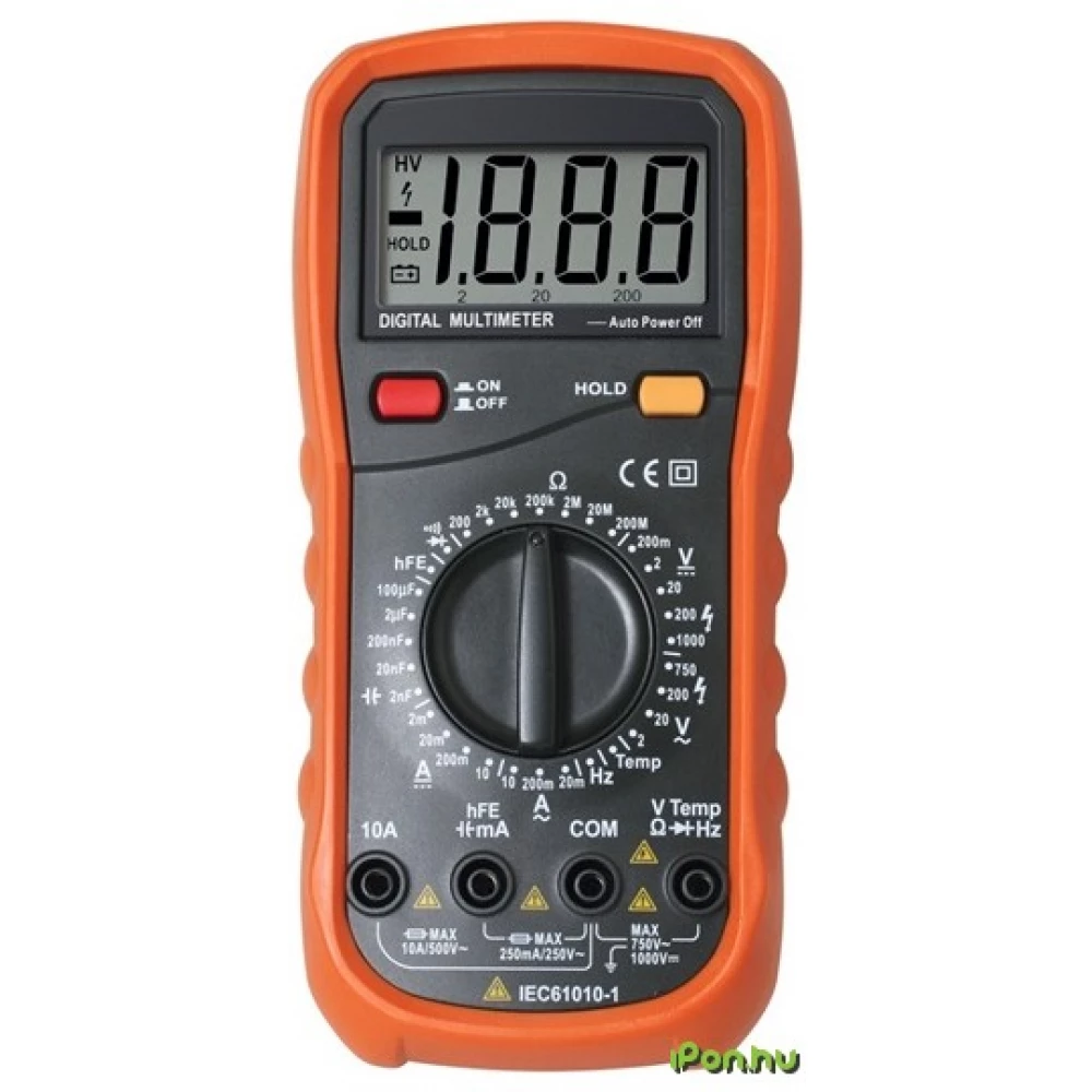 SOMOGYI ELECTRONIC Digitális multiméter SMA 64