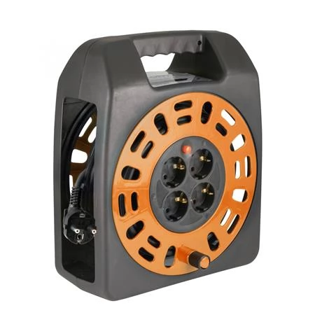 SOMOGYI ELECTRONIC HJR 3-20 Kábeldob 4 földelt aljzat 20m
