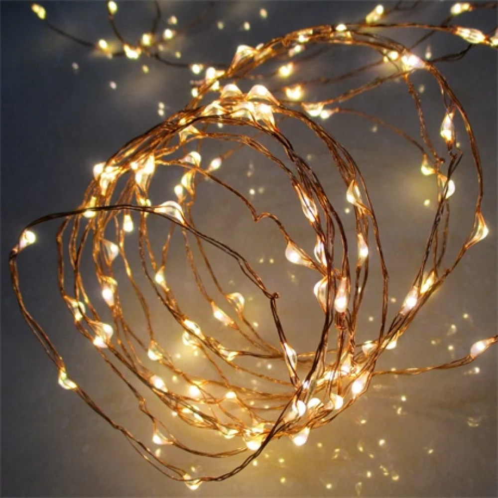 SOMOGYI ELECTRONIC Micro LED-es fényfüzér ML 160/WW