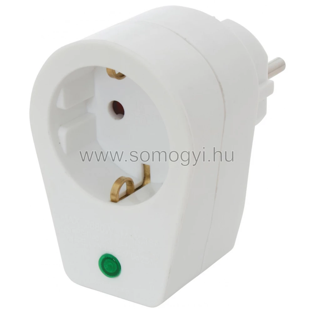 SOMOGYI ELECTRONIC NVT 1/WH Túlfeszültség védett hálózati aljzat