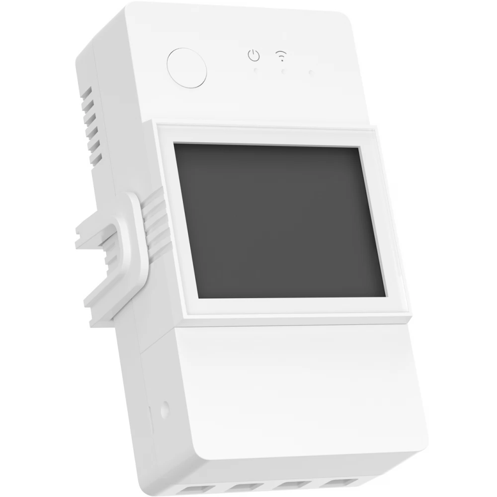 SONOFF SON-REL-POW20D-R3 POW Elite 20D Kapcsoló-relé WiFi-s 20A fogyasztásmérővel fehér