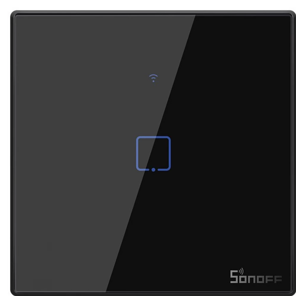 SONOFF T3EU1C-TX Érintőfénykapcsoló WiFi + RF 433 T3 EU TX (1 csatornás)