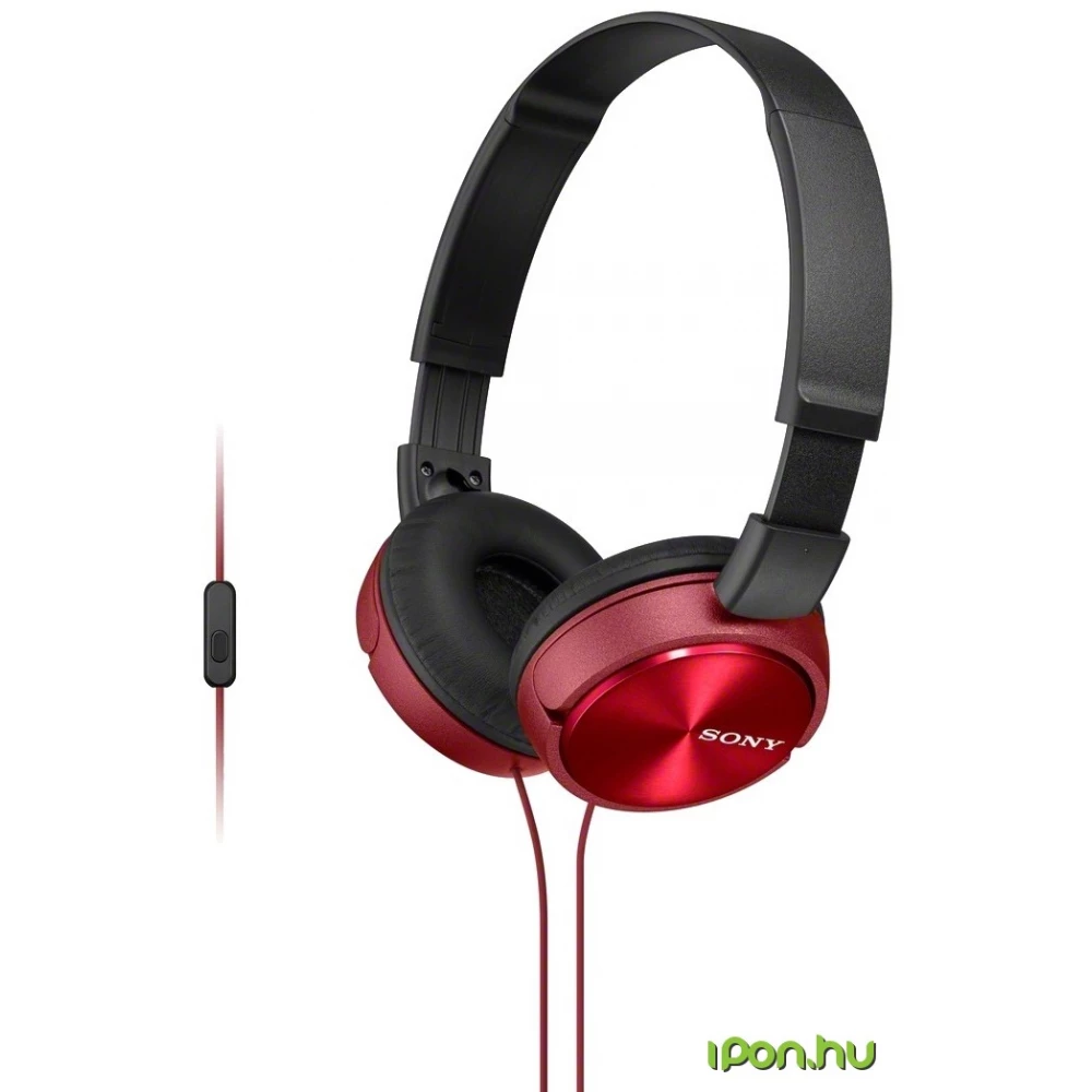 SONY MDR-ZX310AP piros