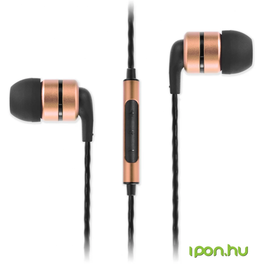 SOUNDMAGIC E80C In-Ear fülhallgató headset arany