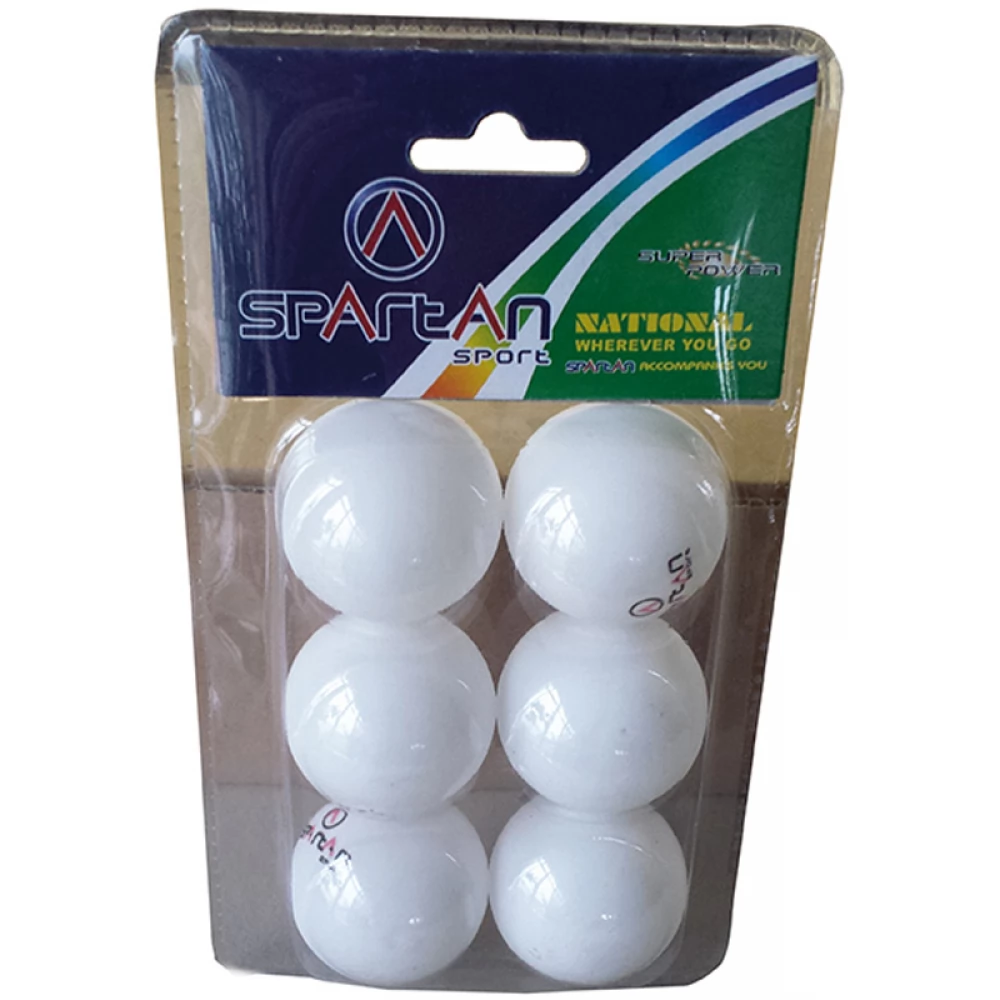 SPARTANSPORT Pingponglabda szett 6 db