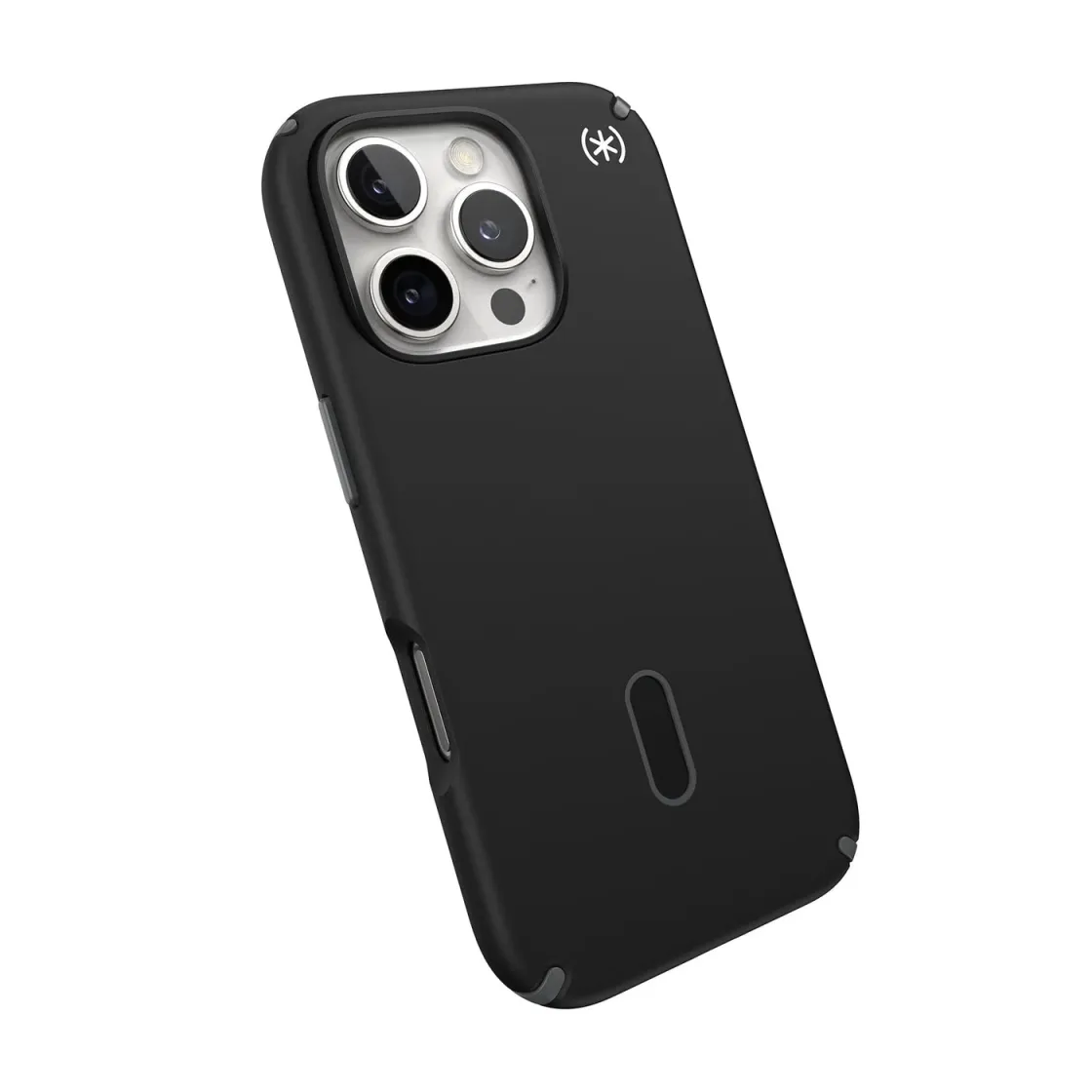 SPECK Presidio2 Pro ClickLock MagSafe hátlaptok iPhone 16 Pro fekete-szürke