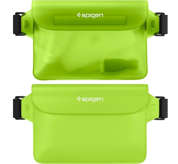 SPIGEN Aqua Shield vízálló táska kaktusz zöld A620 (2db)