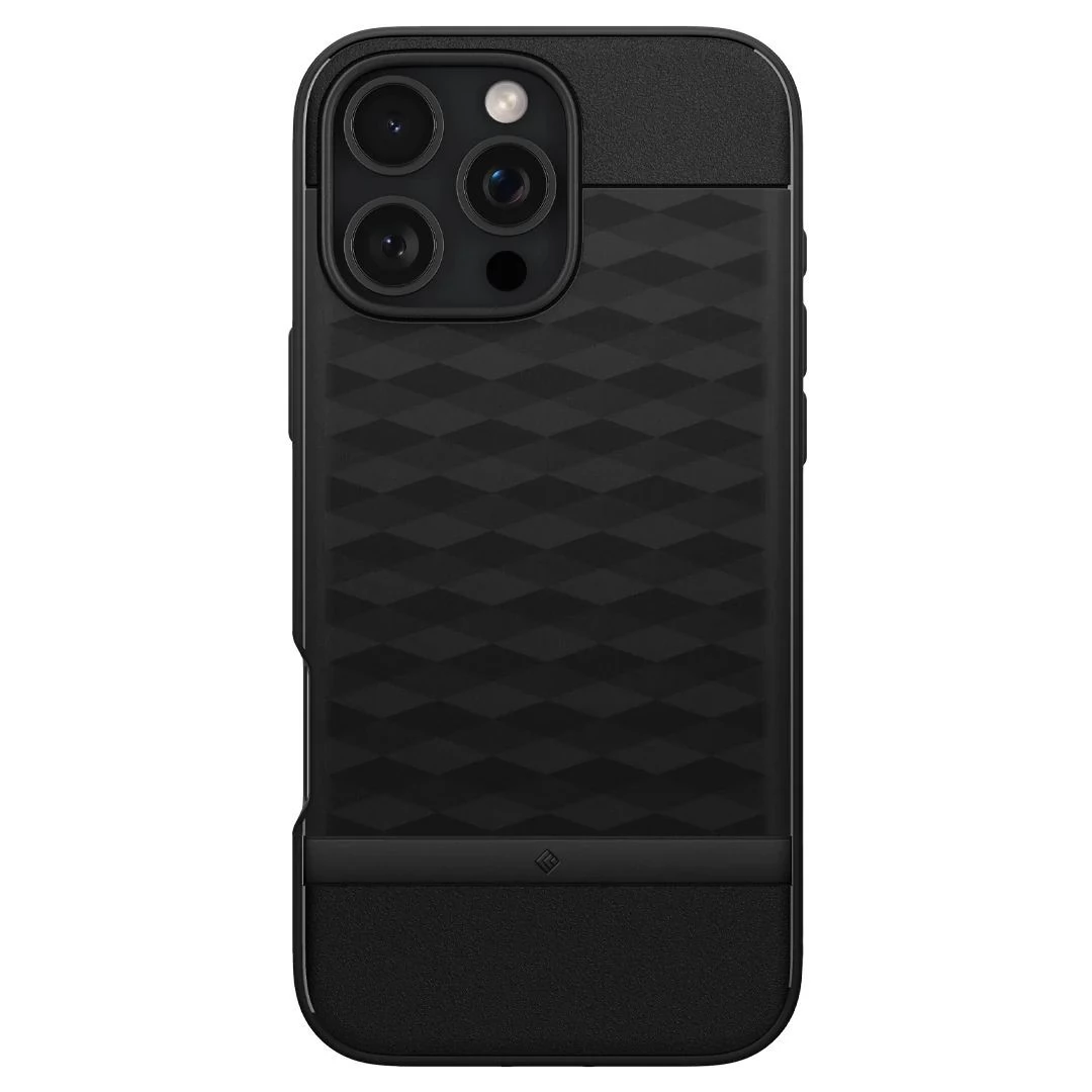 SPIGEN Caseology Parallax Magsafe hátlaptok iPhone 16 Pro fekete