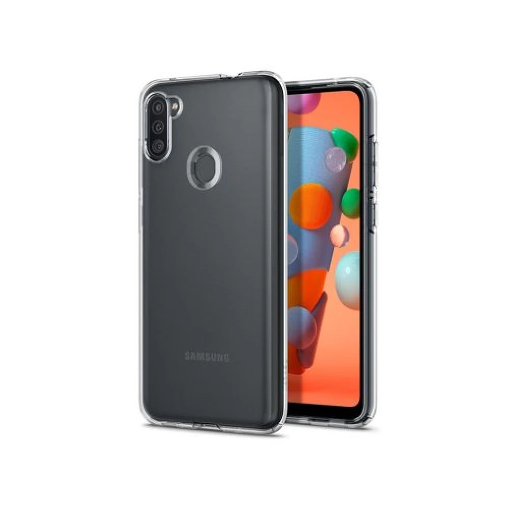 SPIGEN Liquid Crystal hátlaptok Samsung Galaxy A11 átlátszó