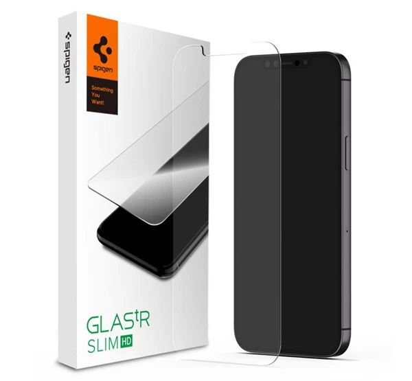 SPIGEN "Glas.tR HD" Apple iPhone 12/12 Pro Tempered kijelzővédő fólia