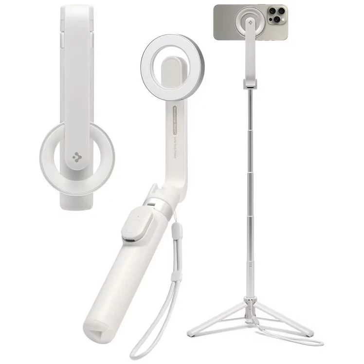 SPIGEN S571W MagSafe Tripod Bluetooth bézs