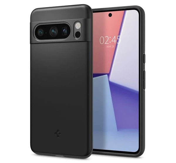 SPIGEN Thin Fit hátlaptok Google Pixel 8 Pro fekete