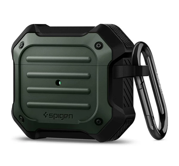 SPIGEN Tough Armor Apple AirPods 3 tok sötétzöld