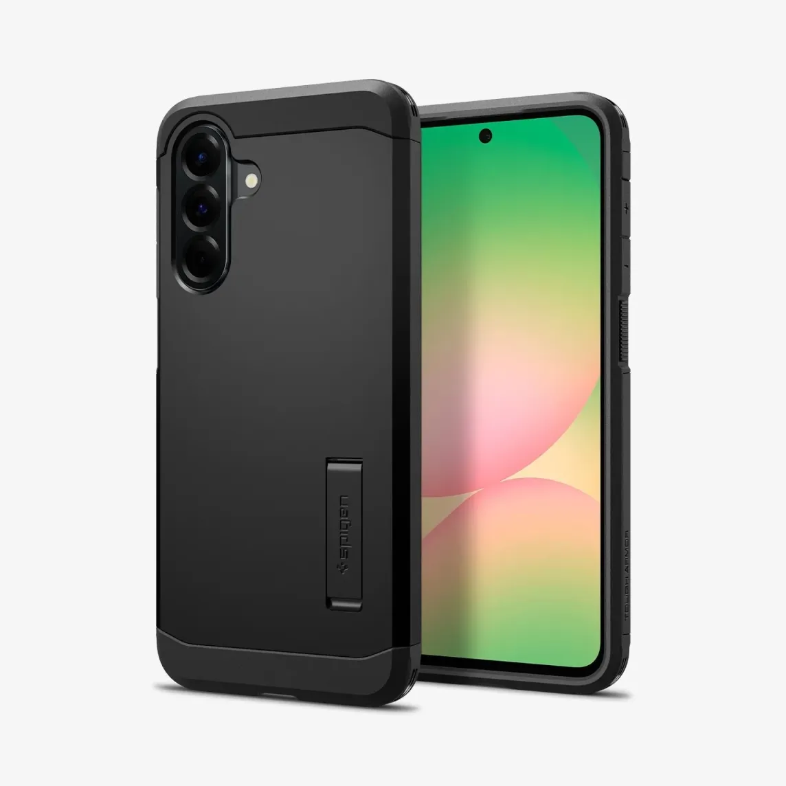SPIGEN Tough Armor hátlap kitámasztóval Samsung Galaxy A56 5G fekete