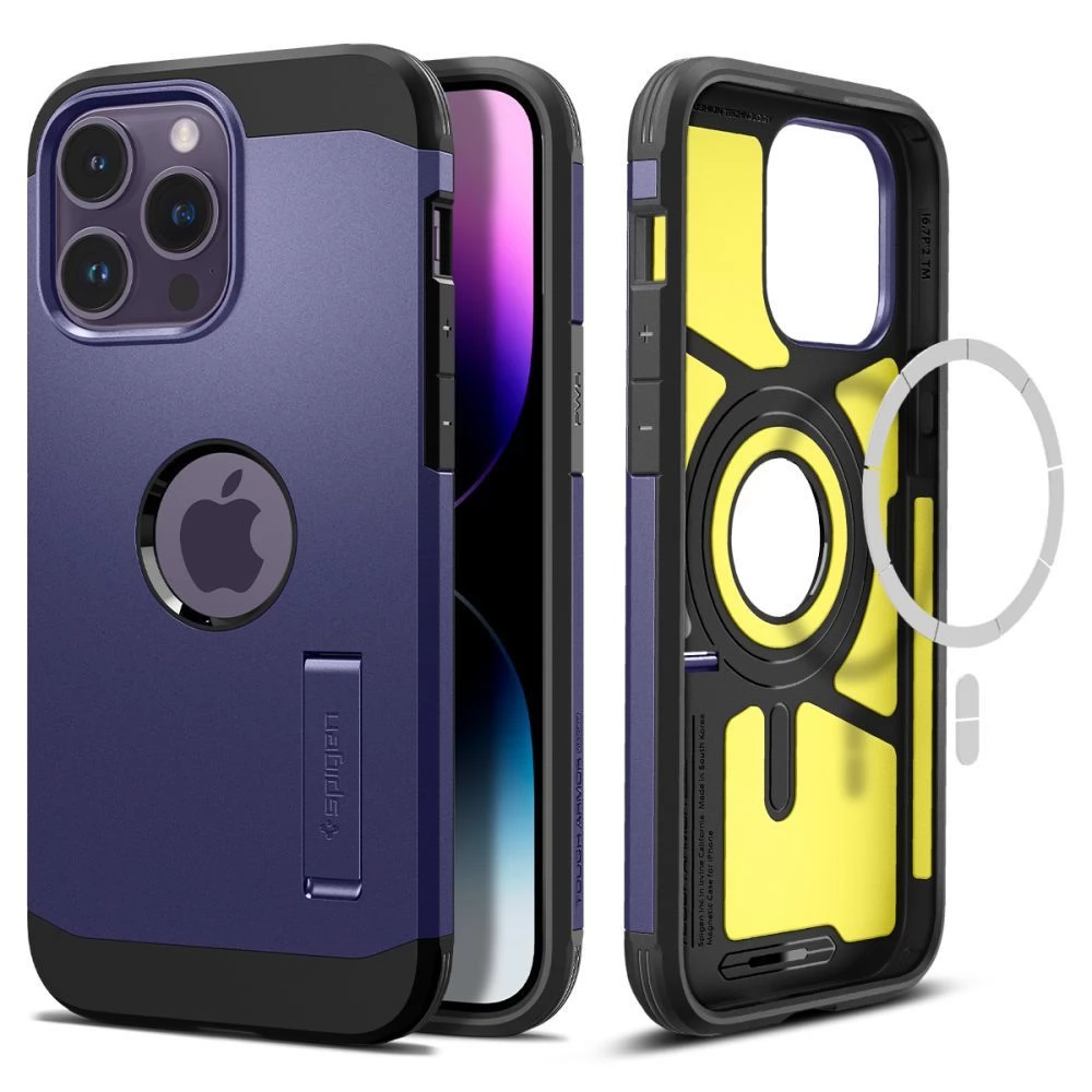 SPIGEN Tough Armor Mag Apple iPhone 14 Pro Max MagSafe tok lila