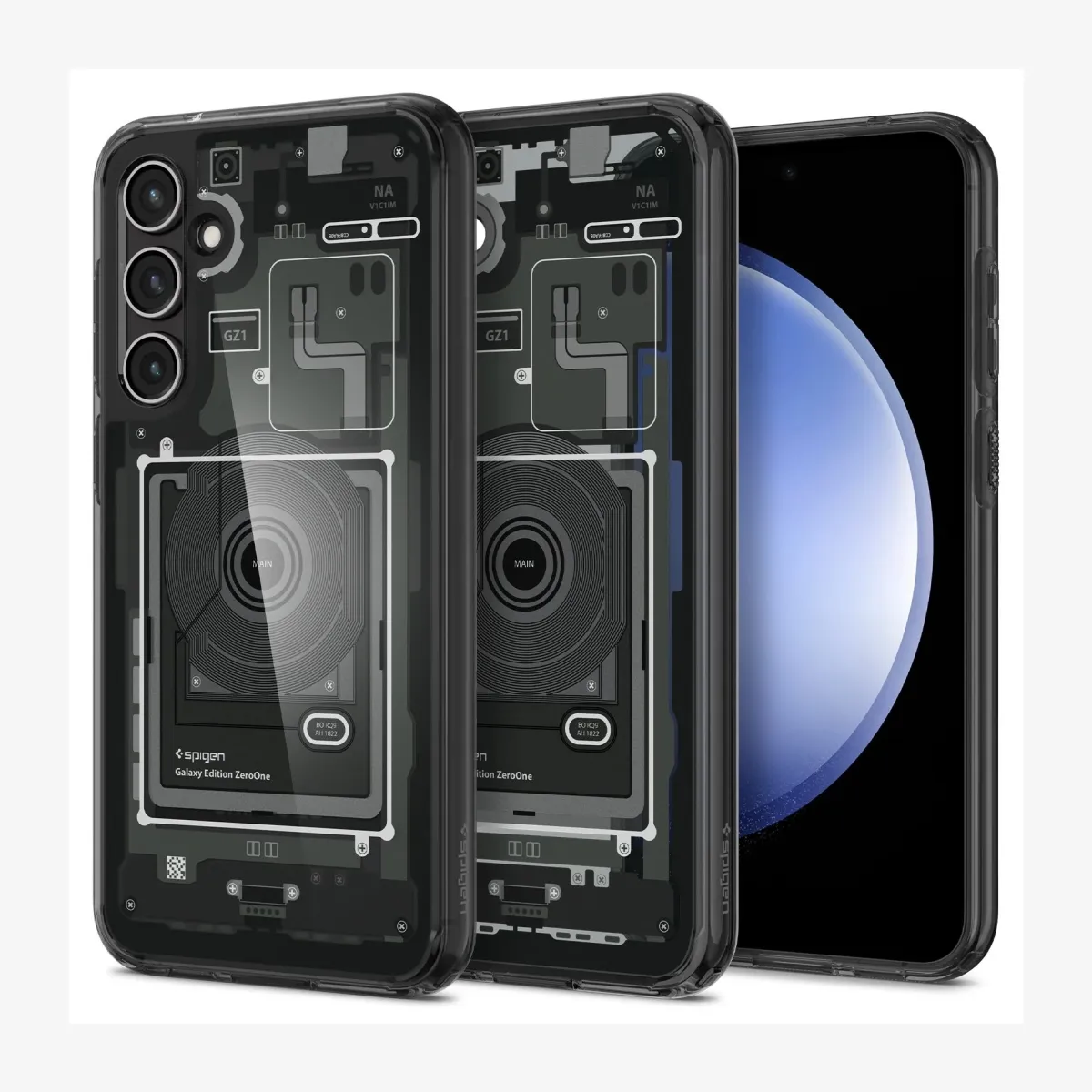 SPIGEN Ultra Hybrid Zero One hátlaptok Samsung Galaxy S23 FE fekete